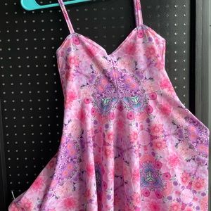 Blackmilk Flower Power Ruffle Dress size S